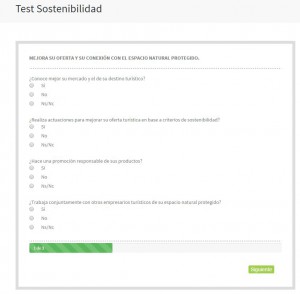 test de sostenibilidad